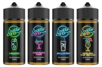Cocktail CB'Dreams 10000mg CBD E-liquid 120ml (70PG/30VG)